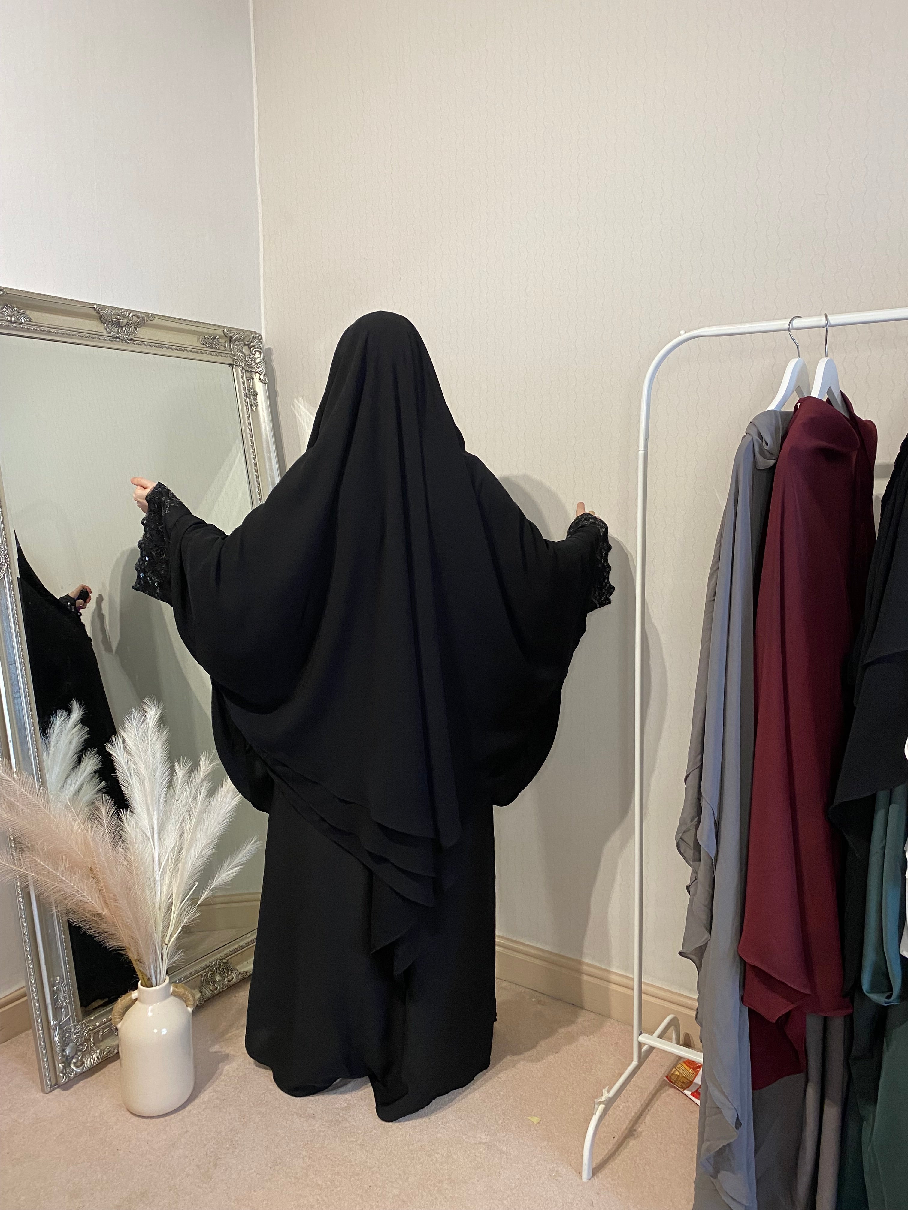 Daimond Style Two Piece Jilbab