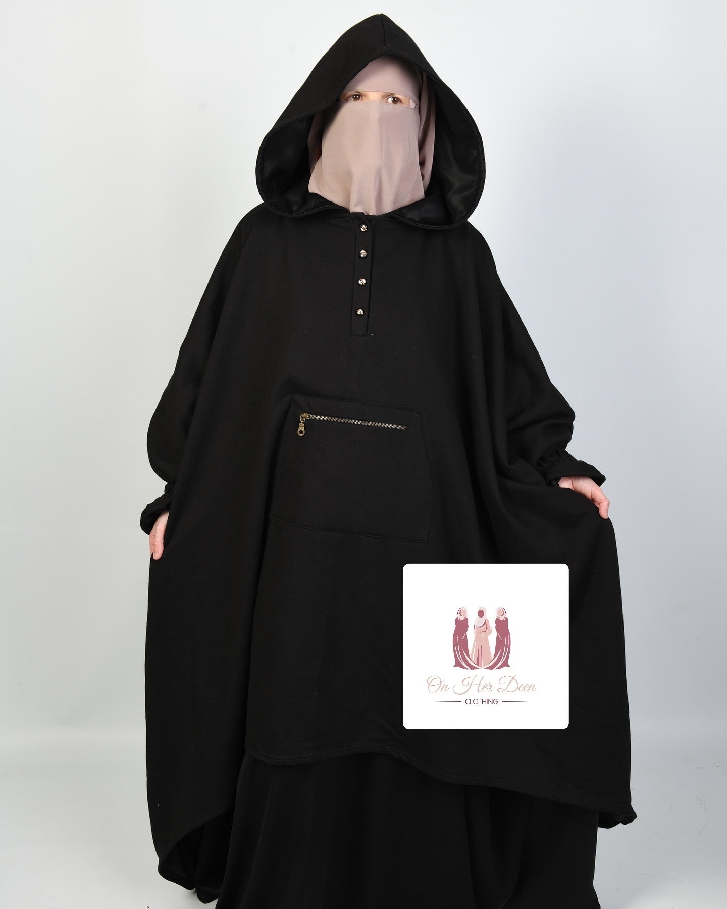 Pre-Order Oversized Over the Head Modest Poncho