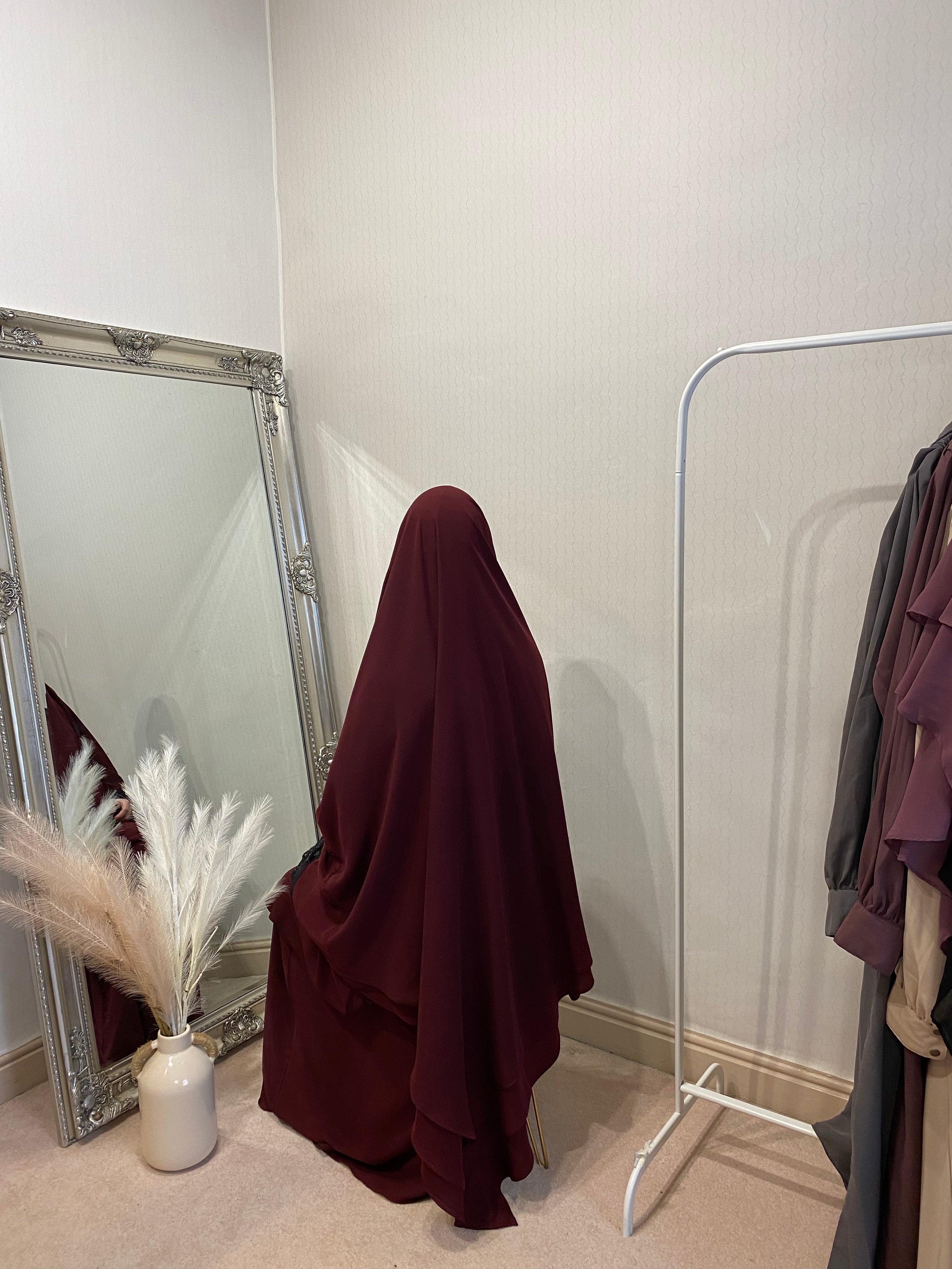 Daimond Style Two Piece Jilbab