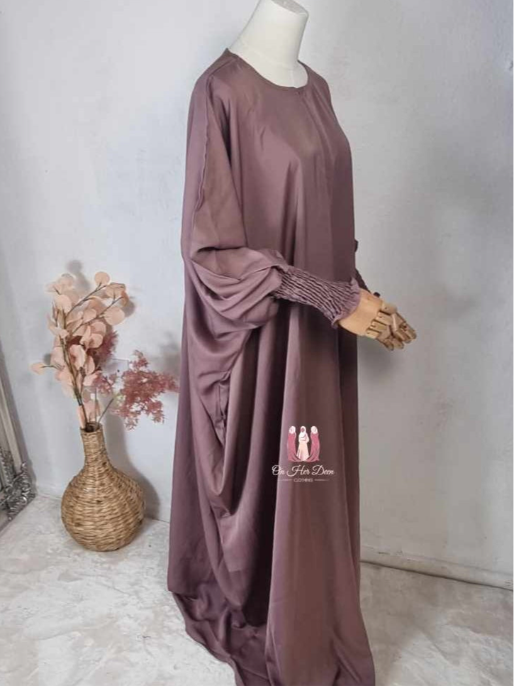 Butterfly Nida Abayas - Zip Pockets - Gorgeous Sleeves
