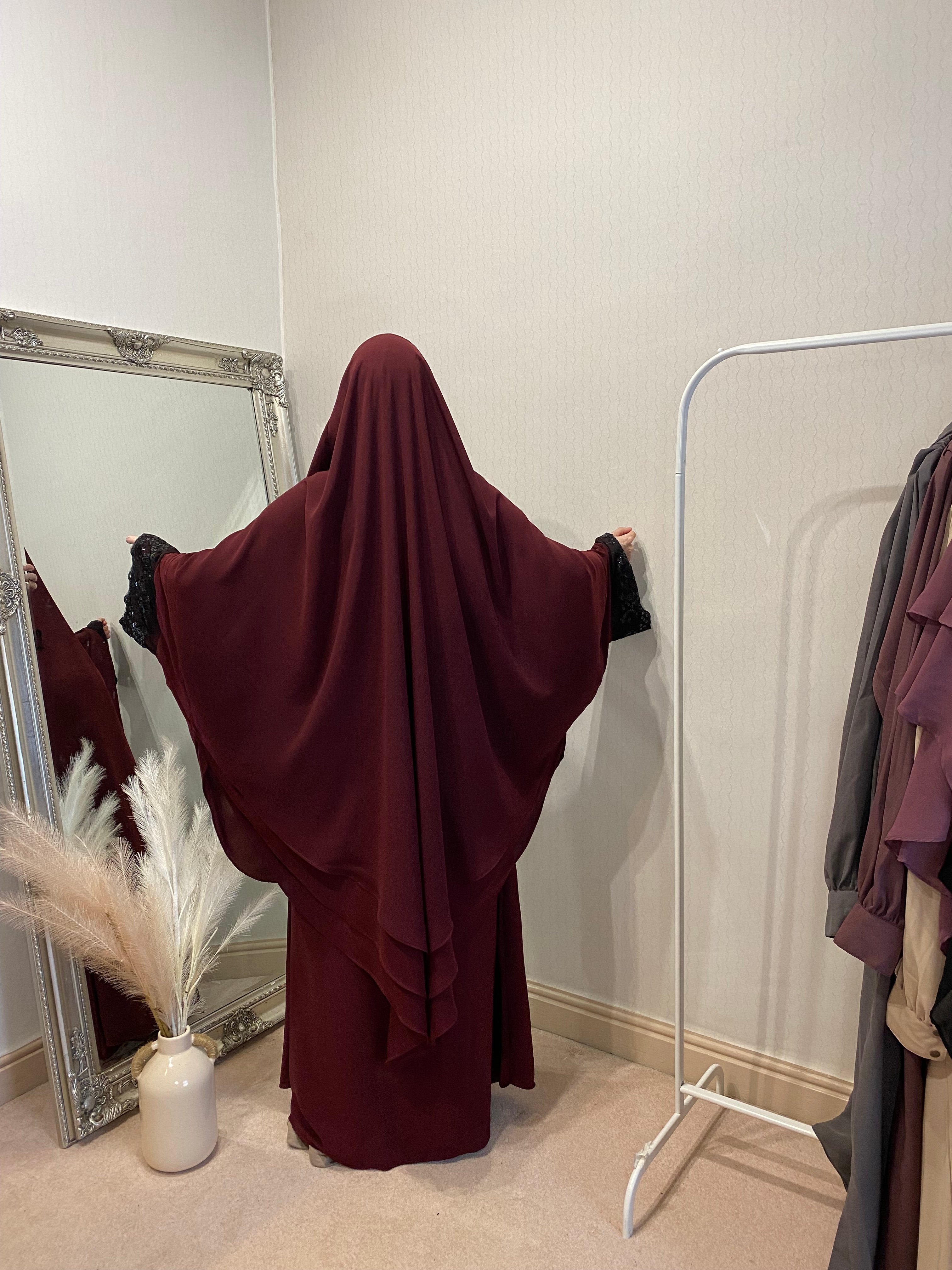 Daimond Style Two Piece Jilbab