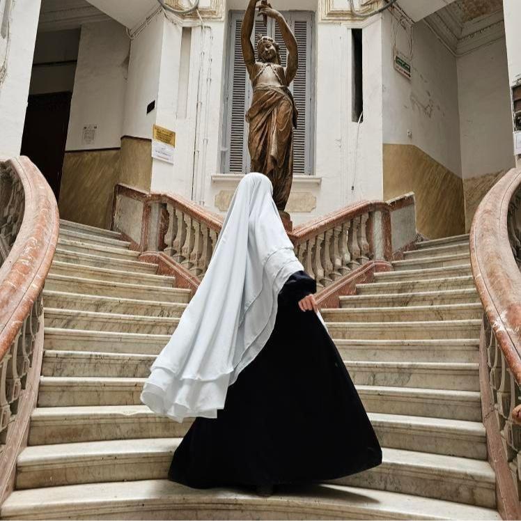 FATIMA Chiffon 3 Layer Khimar