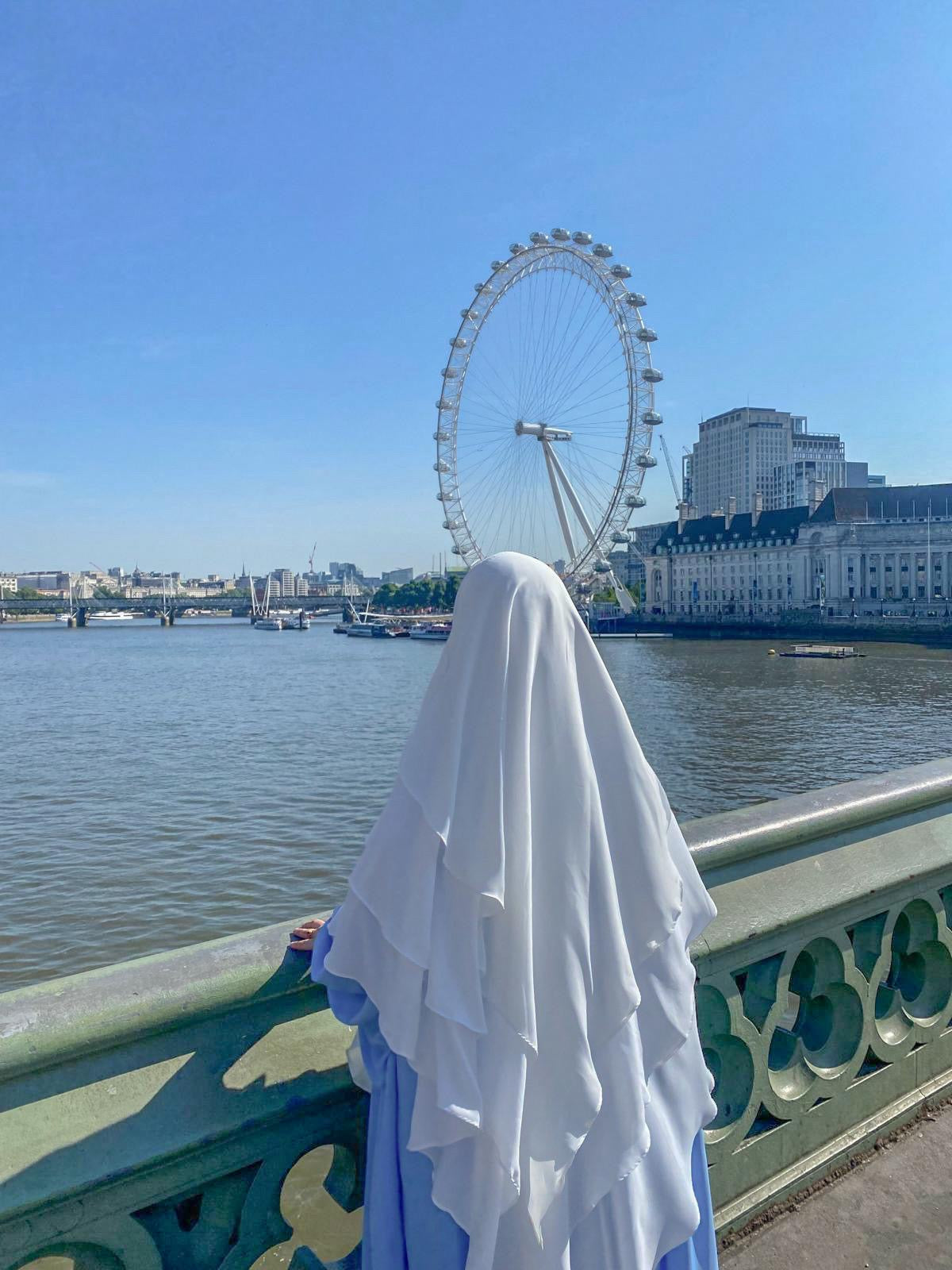 Modest Bridal Wear - Hijab - Beautiful Chiffon