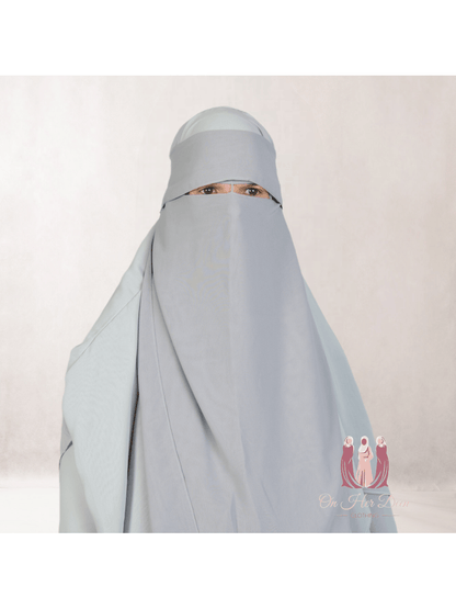 Flap Niqab with nose string