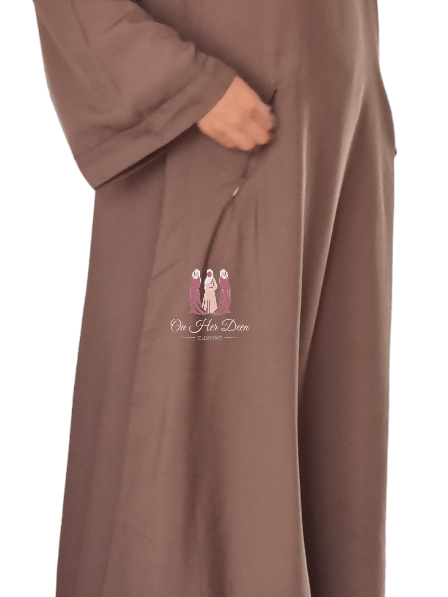 Kids Brown Abaya Onherdeen clothing