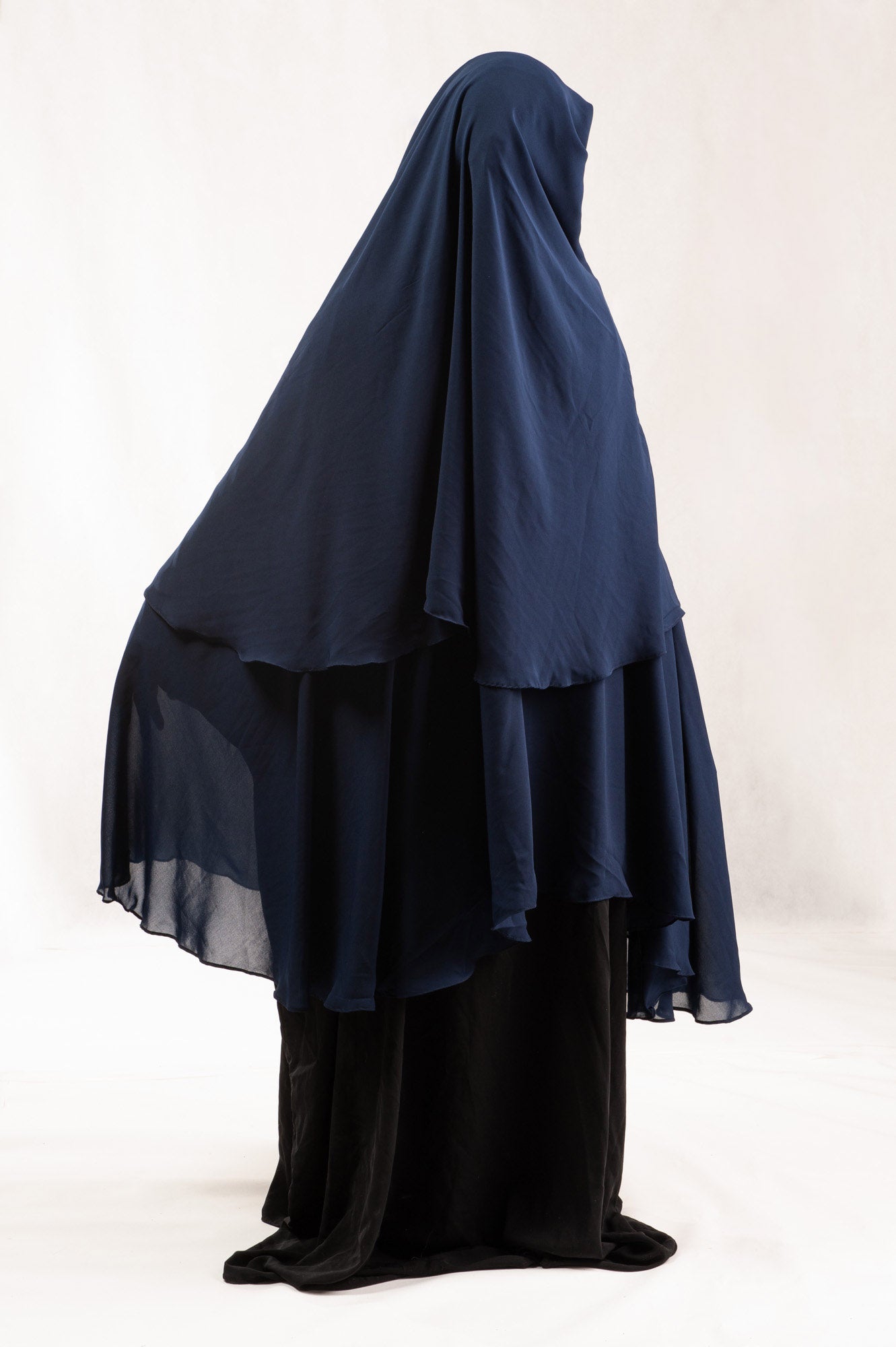 Modest Burka Niqab with Ruffles
