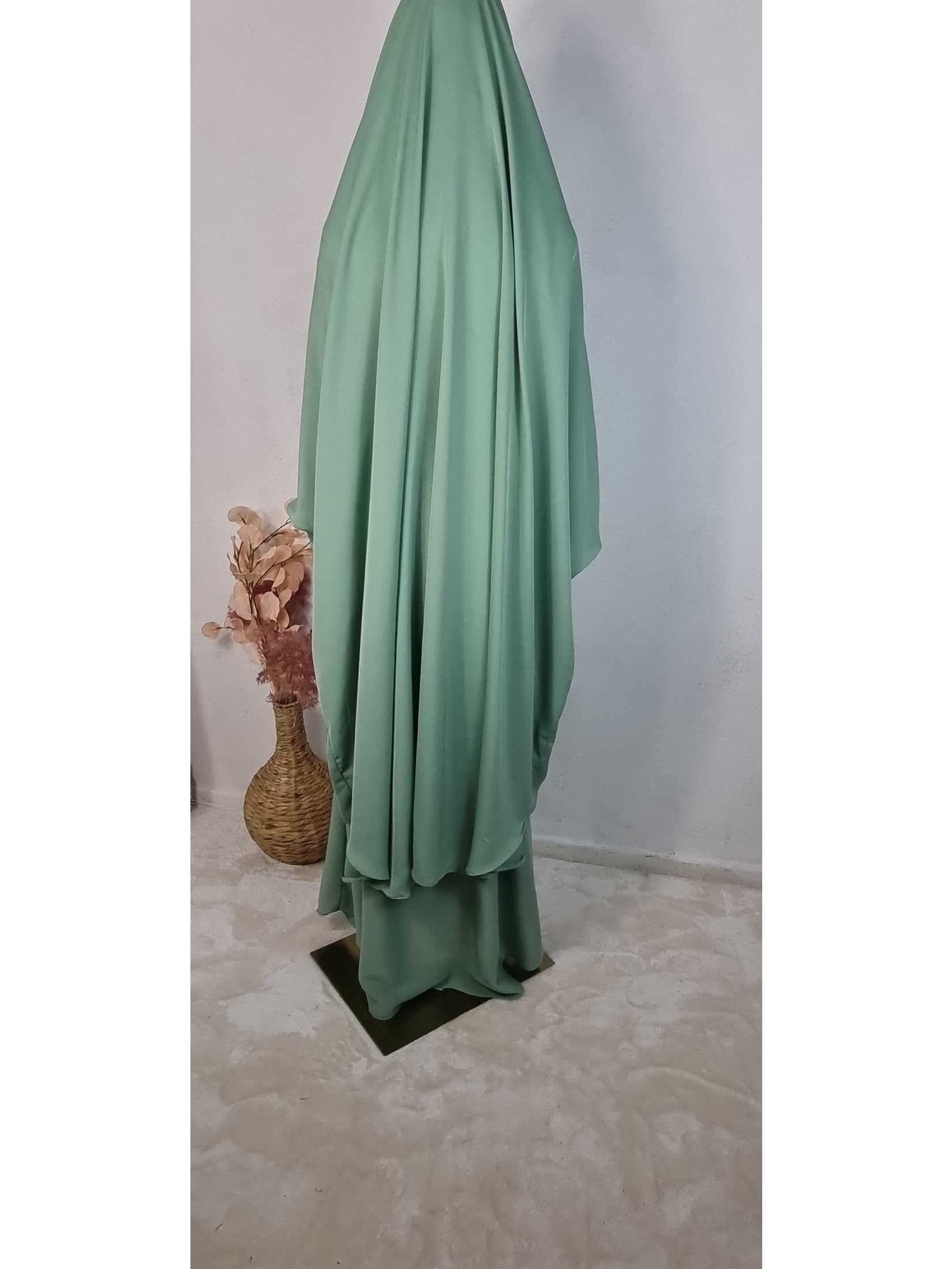 Cargo Turquoise Two-piece Nida Jilbab