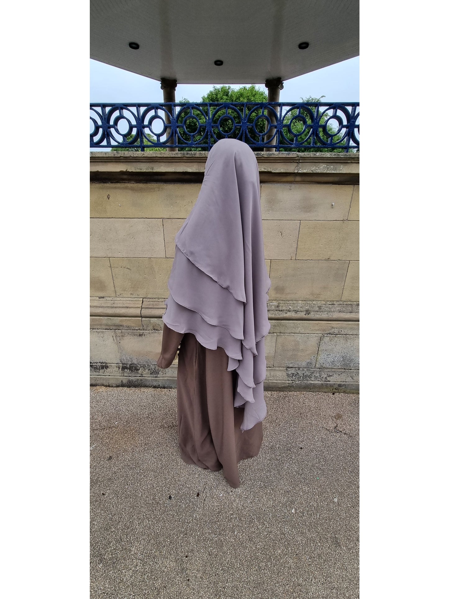 3 Layer Diamond khimar