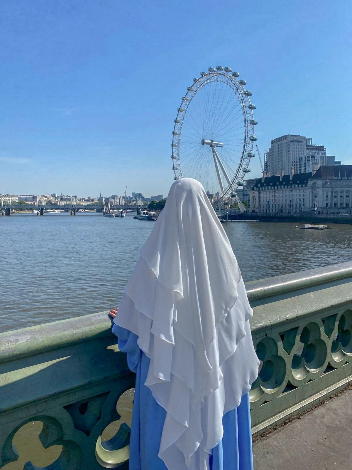 Elegant Modest Layered Khimars