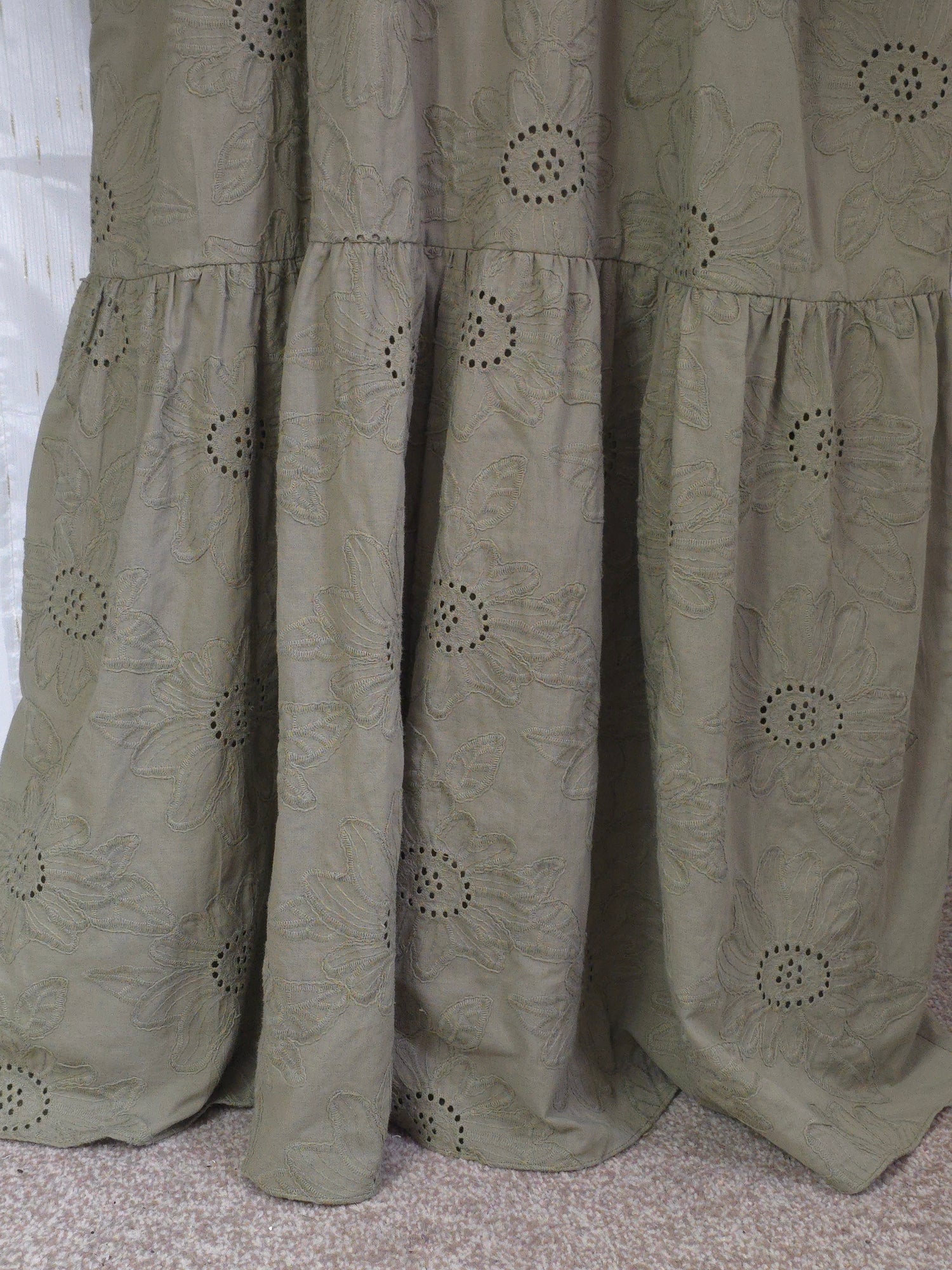 100% Cotton fully lined Abaya