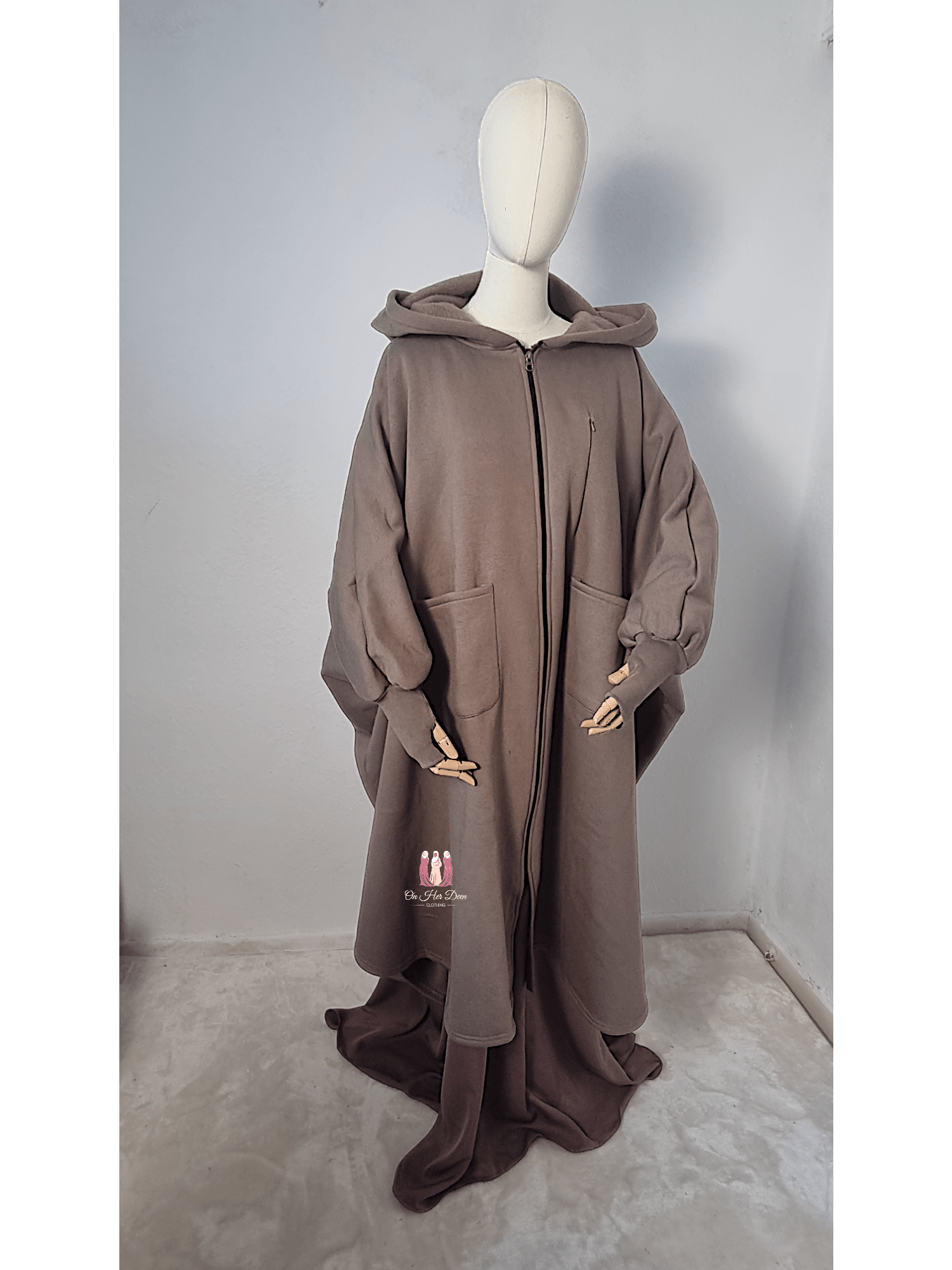 FIRIDA Modest Poncho Jilbab Jacket