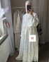 Buttercup Bloom Abaya fully lined 100% cotton
