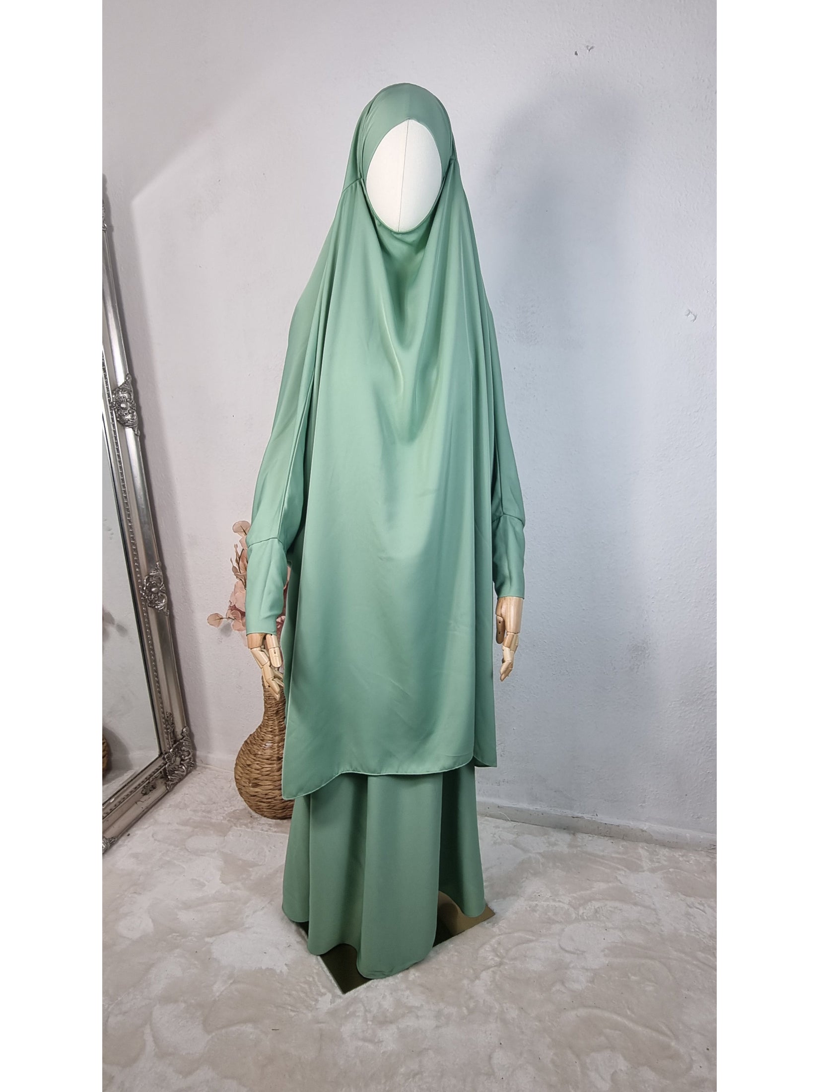 2 piece jilbab set -OnHerDeenClothing 