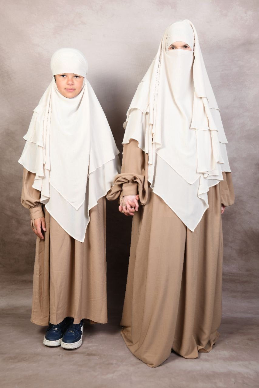 Elegant Modest Layered Khimars