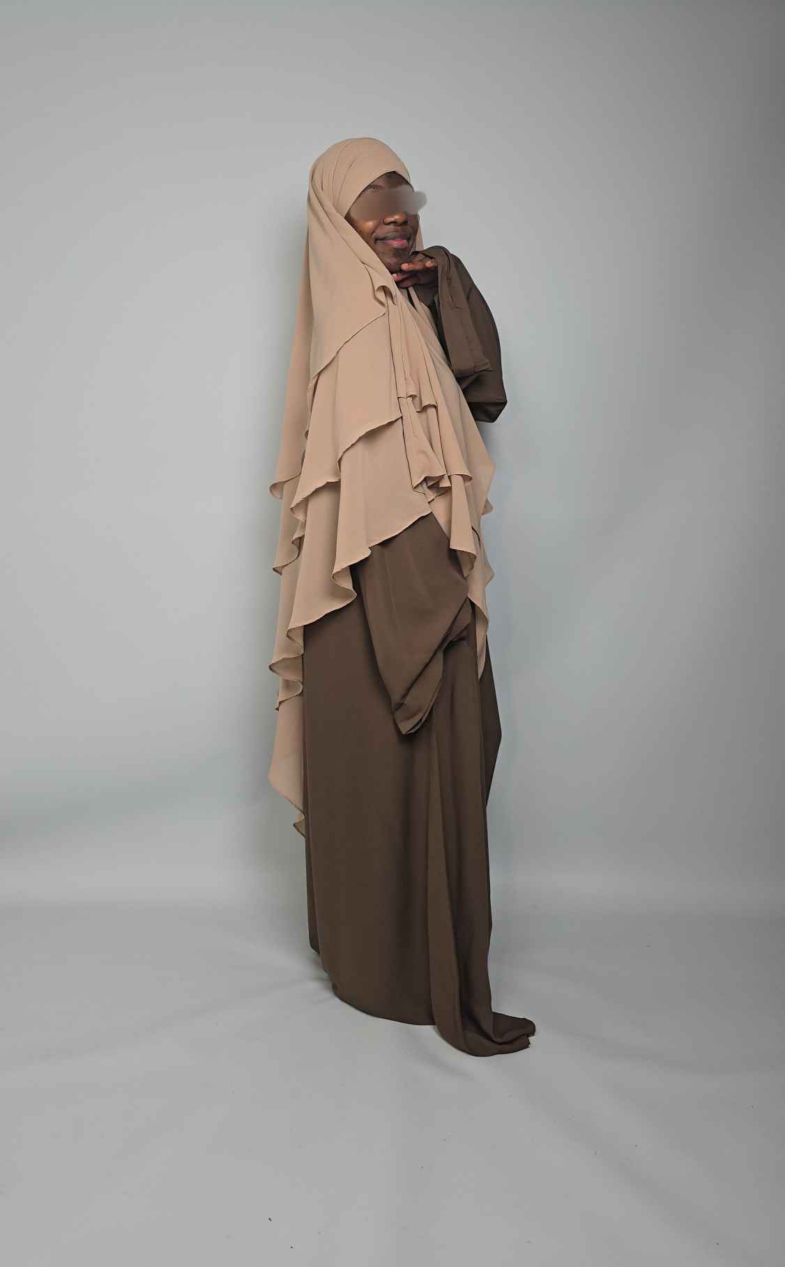 3 Layered Diamond Khimars