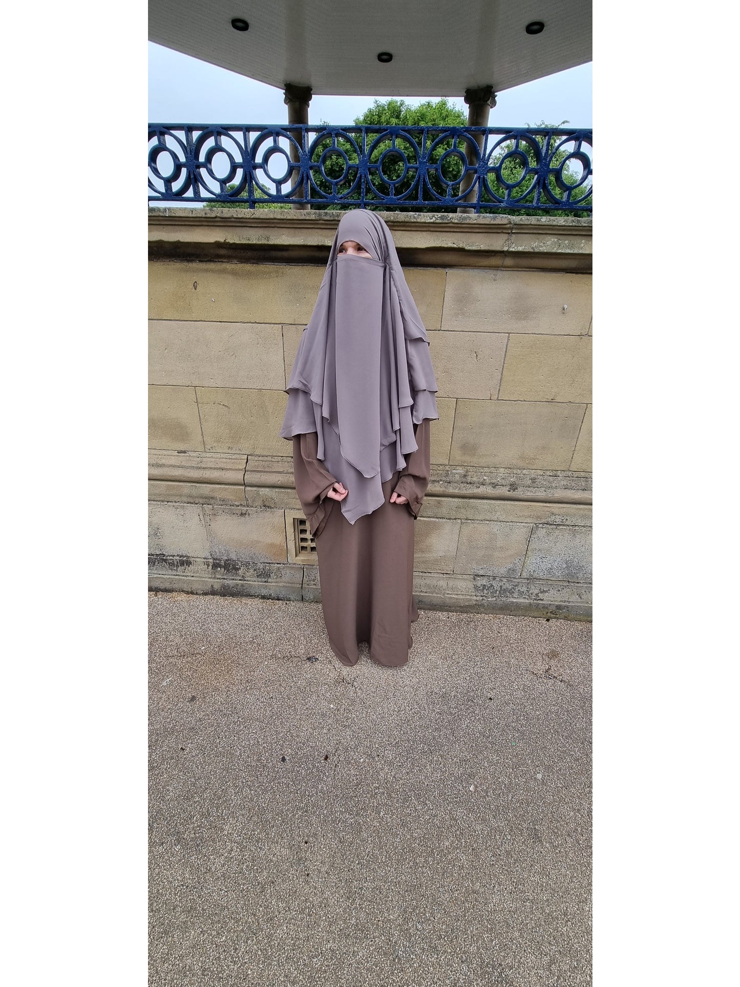 3 Layer Diamond khimar