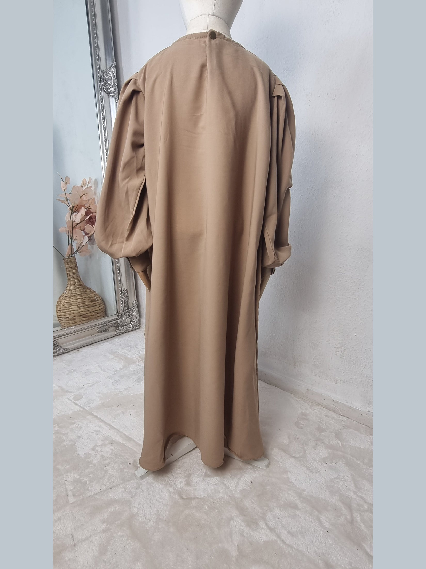 Kids Puff Sleeve Abaya