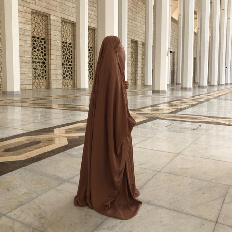 V-Neck Nida Big Jilbab