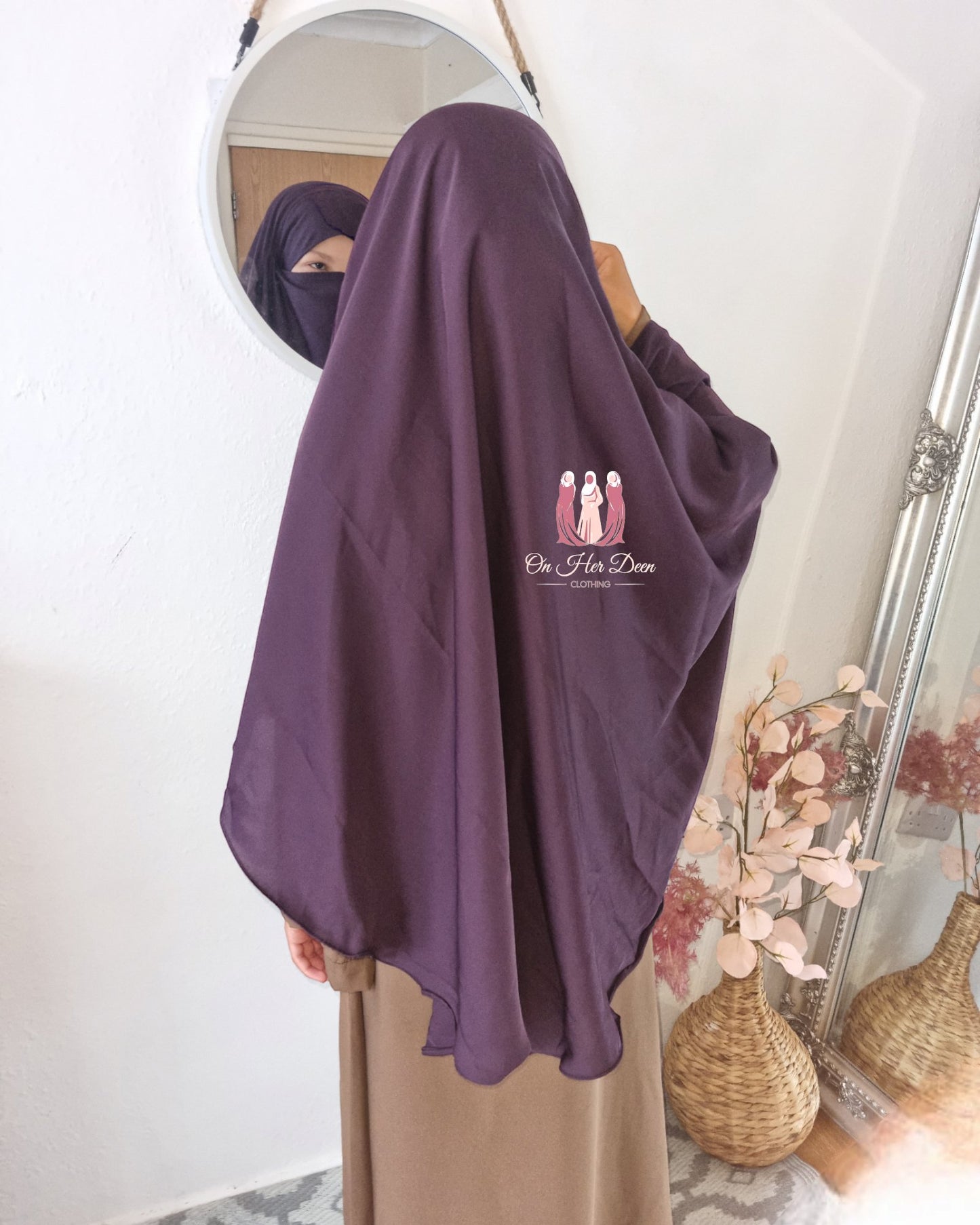 Girls Nida Single Khimar - OnHerDeen
