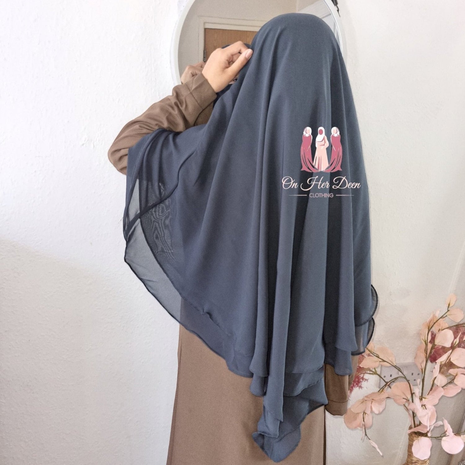 kids 2 Layered Khimar