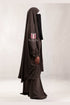 Grey Jilbab 2 Piece