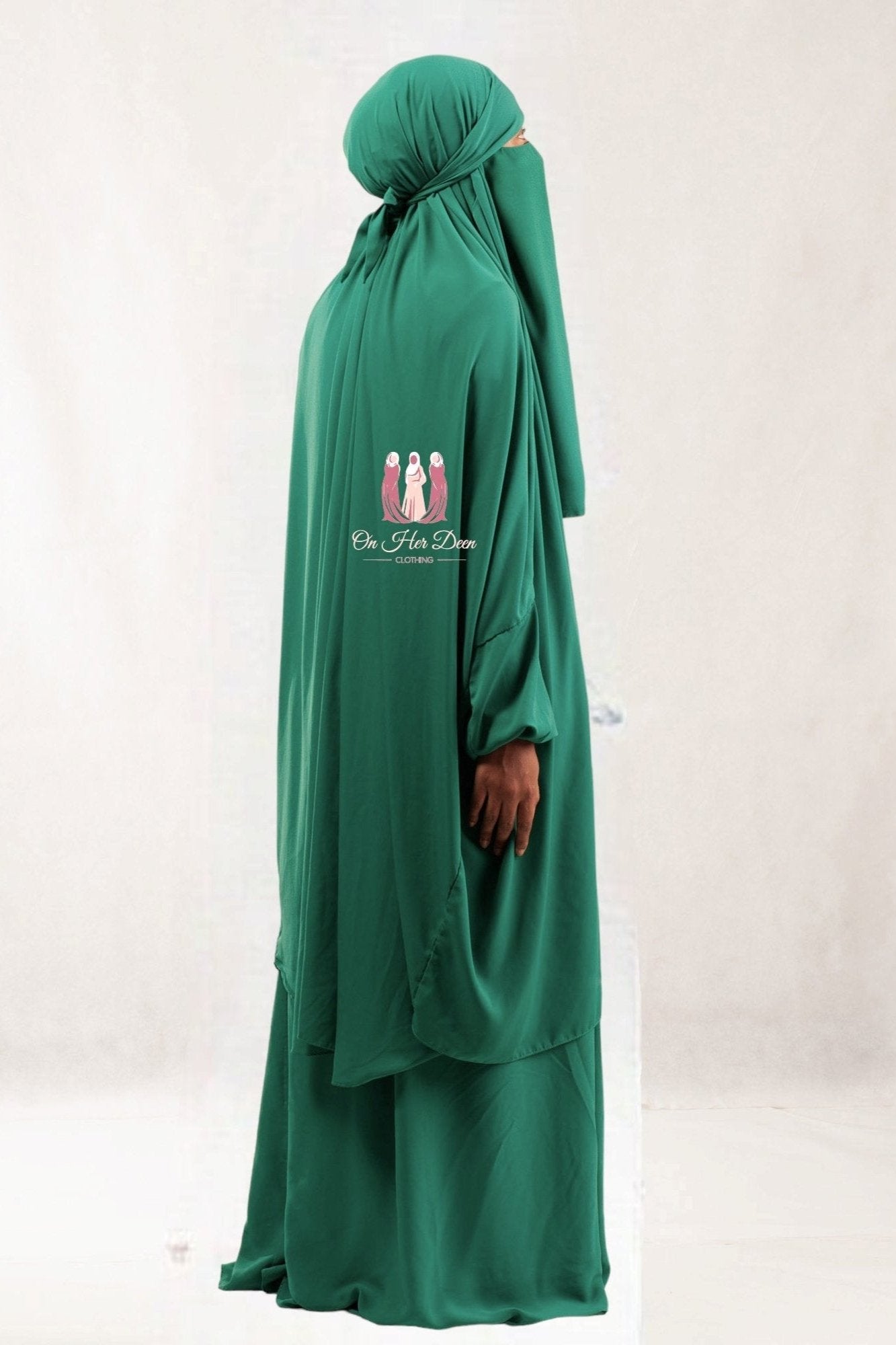 Matte Simple 2 piece Jilbab