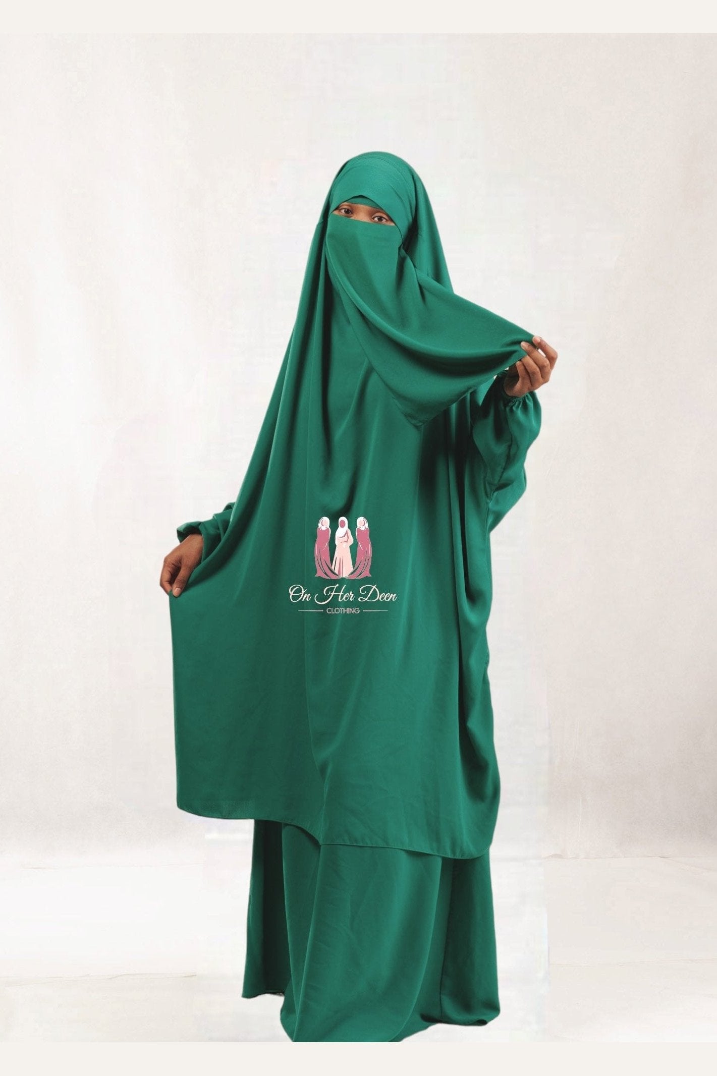 Matte Simple 2 piece Jilbab