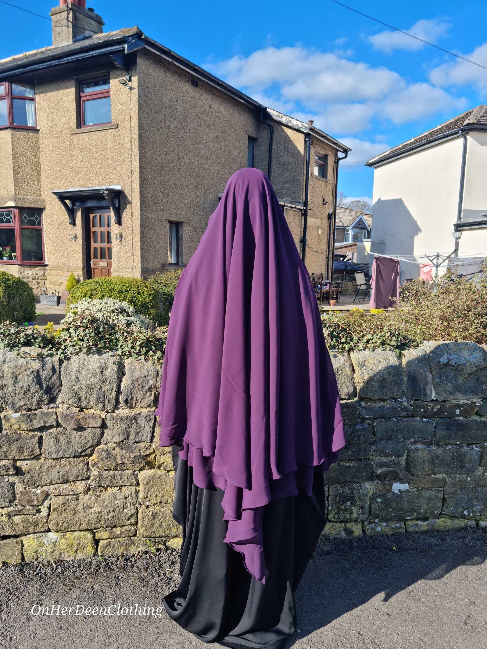 Al-Hidya Double Diamond Khimar