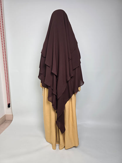 Elegant Modest Layered Khimars