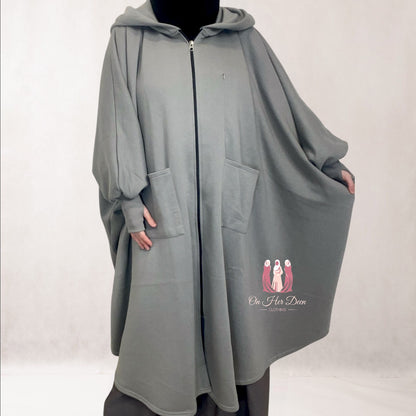 Oversized Poncho Abaya Coat Jilbab 5 New Colours