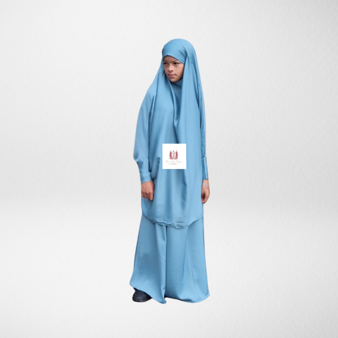 Girls Nour Premium Jilbab Two Piece