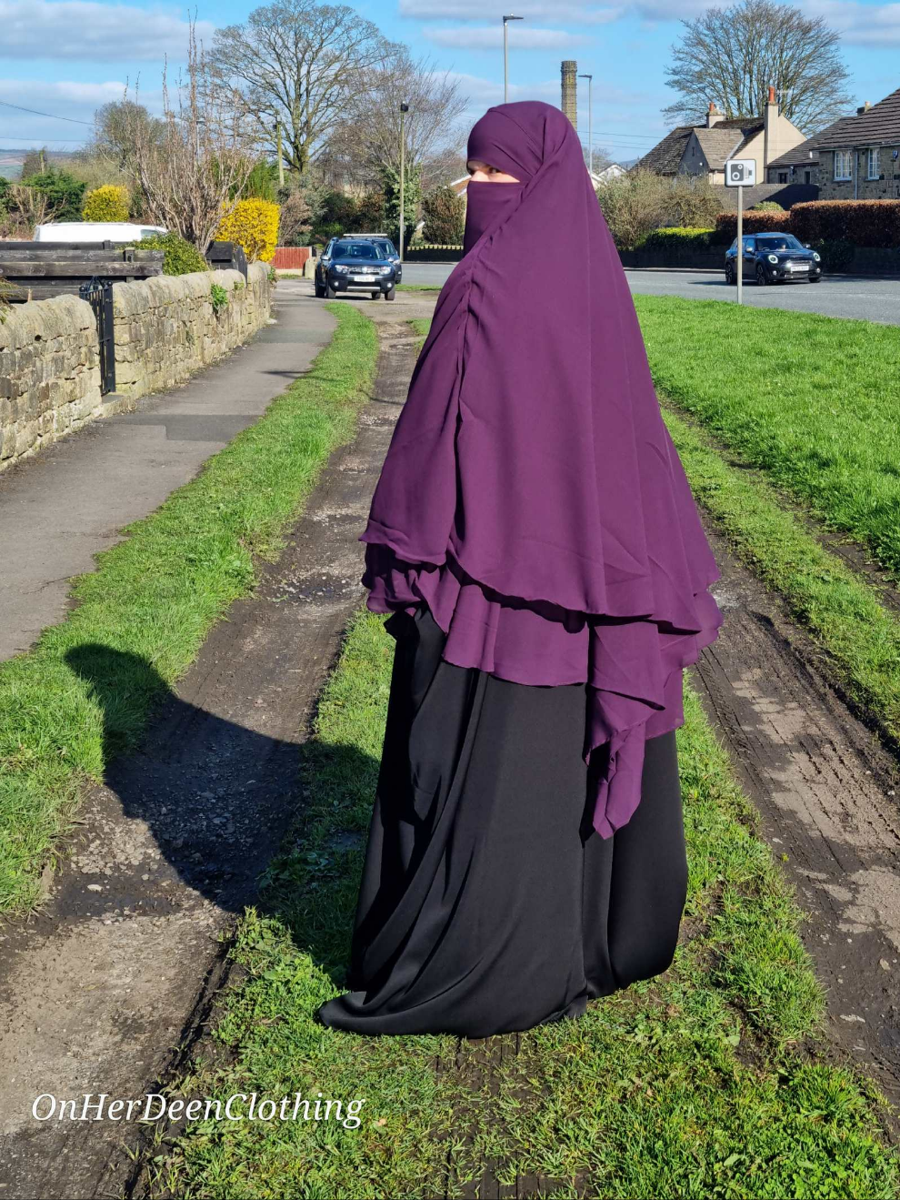 Al-Hidya Double Diamond Khimar