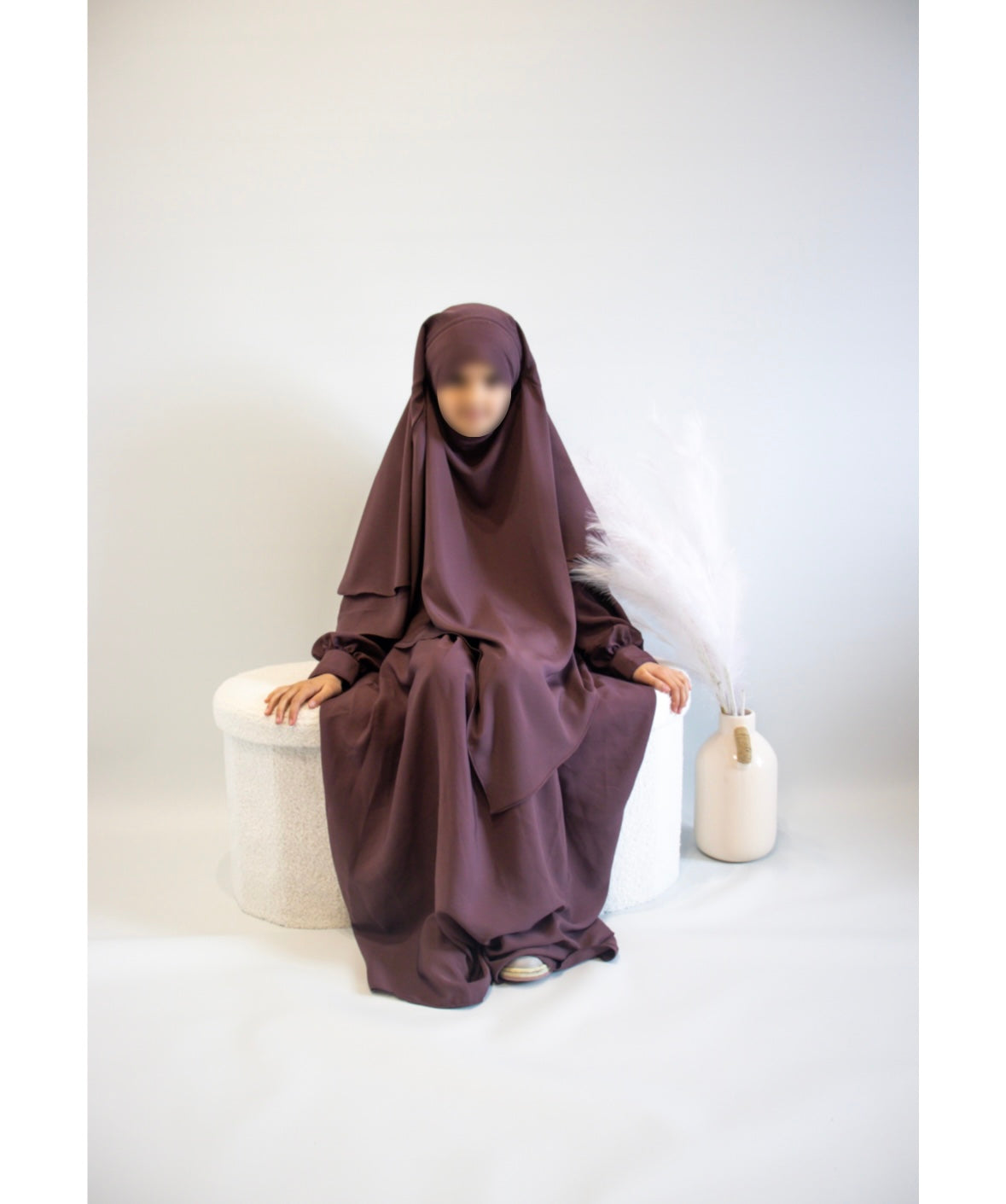 Girls Khimar Abaya Set