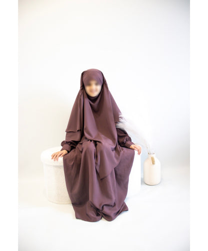 Girls Khimar Abaya Set