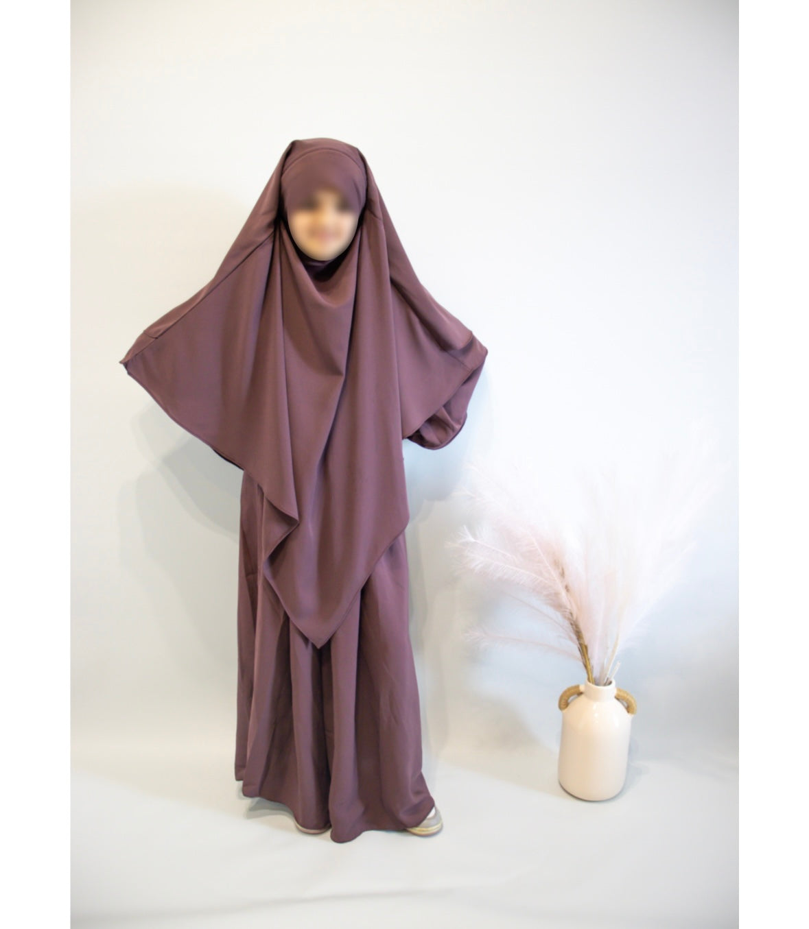 Girls Khimar Abaya Set