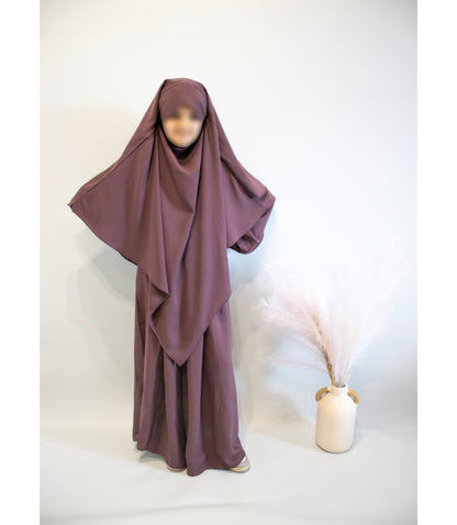 Girls Khimar Abaya Set