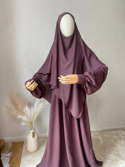 MAHA Abaya &amp; 2 Layer Khimar