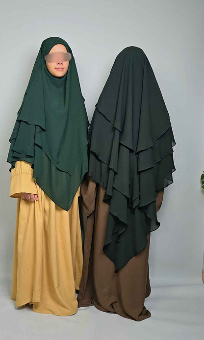 3 Layered Diamond Khimars