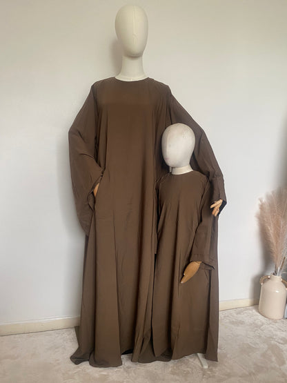 mum &amp; me matching wide sleeve abaya onherdeen clothing 