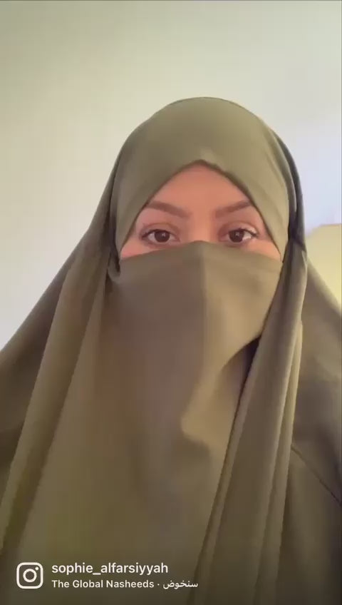 1 piece jilbab 