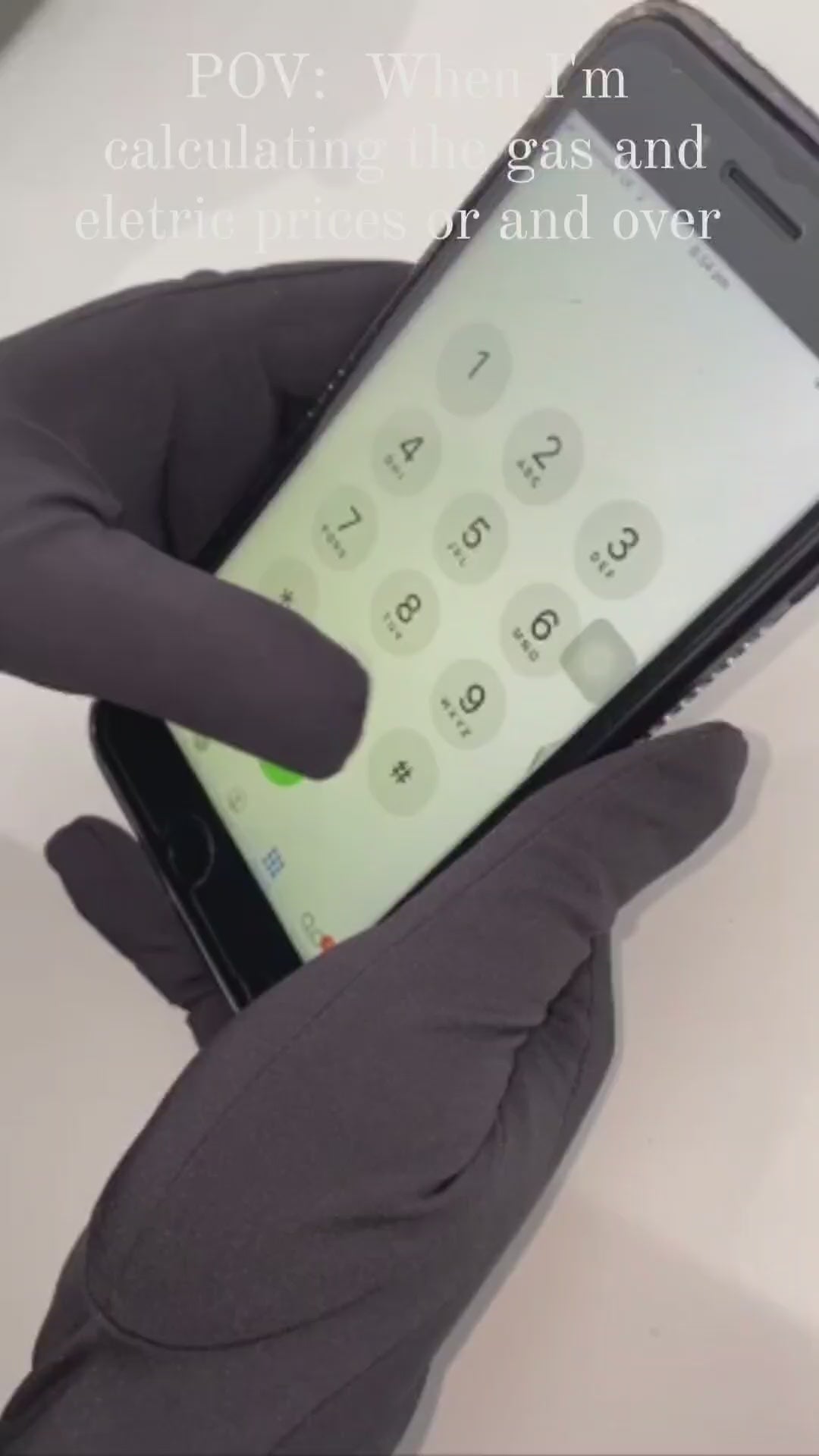 Premium Touchscreen modest Gloves- Niqab Gloves
