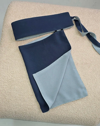 Reversible 2 in 1 Stiff Headband Saudi Niqab
