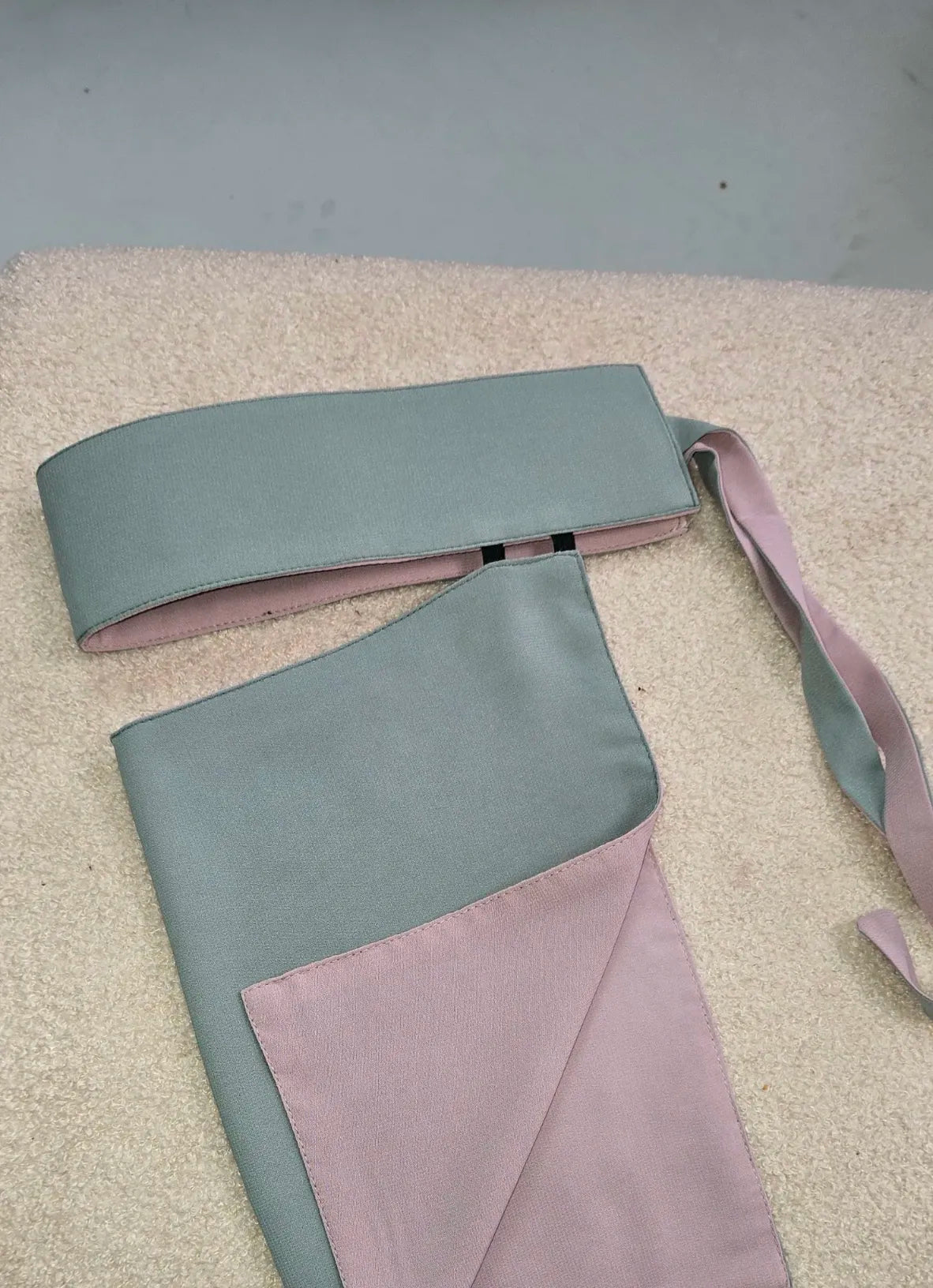 Reversible 2 in 1 Stiff Headband Saudi Niqab