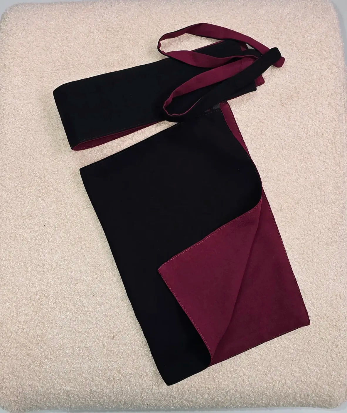 Reversible 2 in 1 Stiff Headband Saudi Niqab