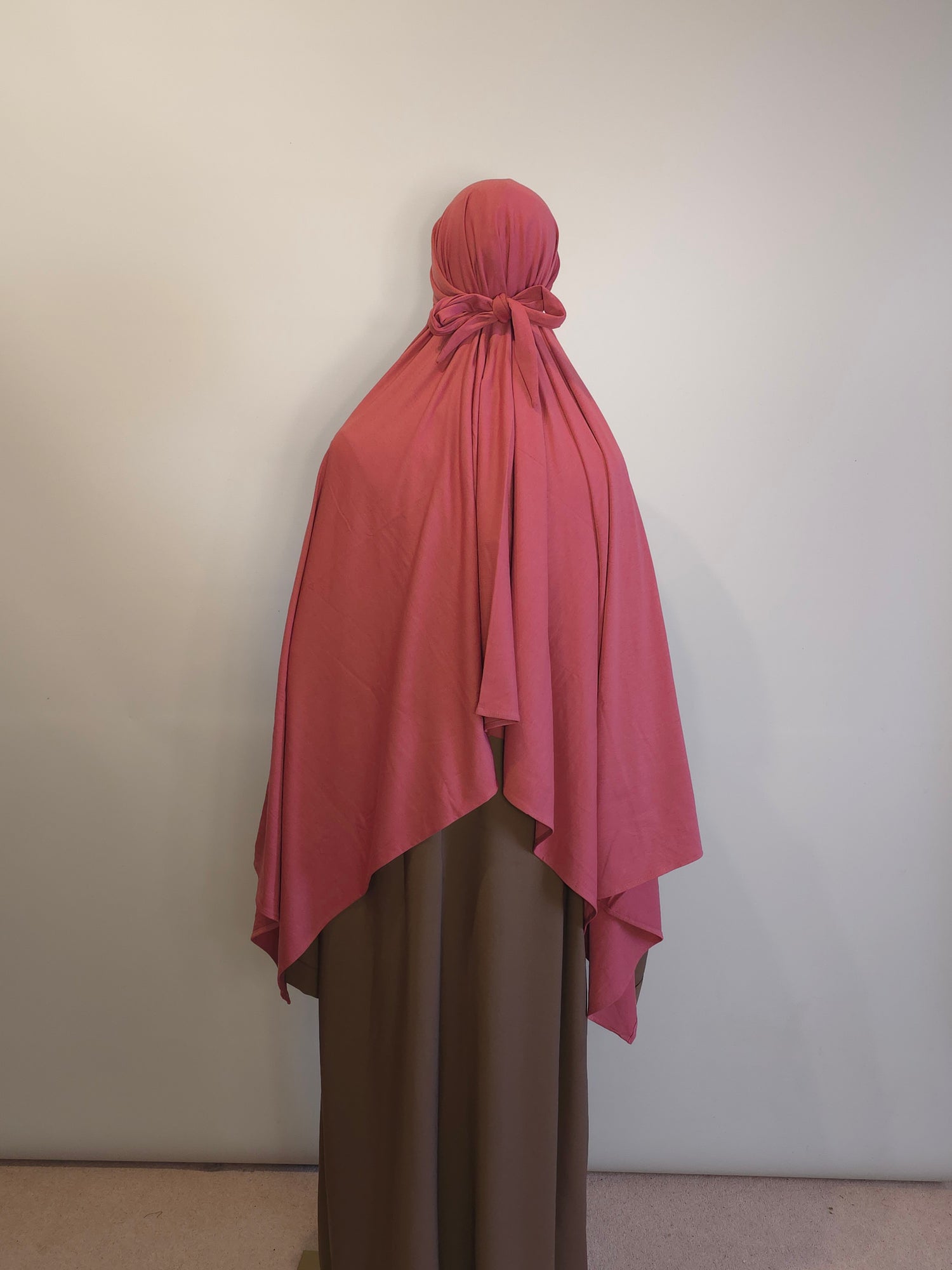 Mauve Oversized Jersey Hijab