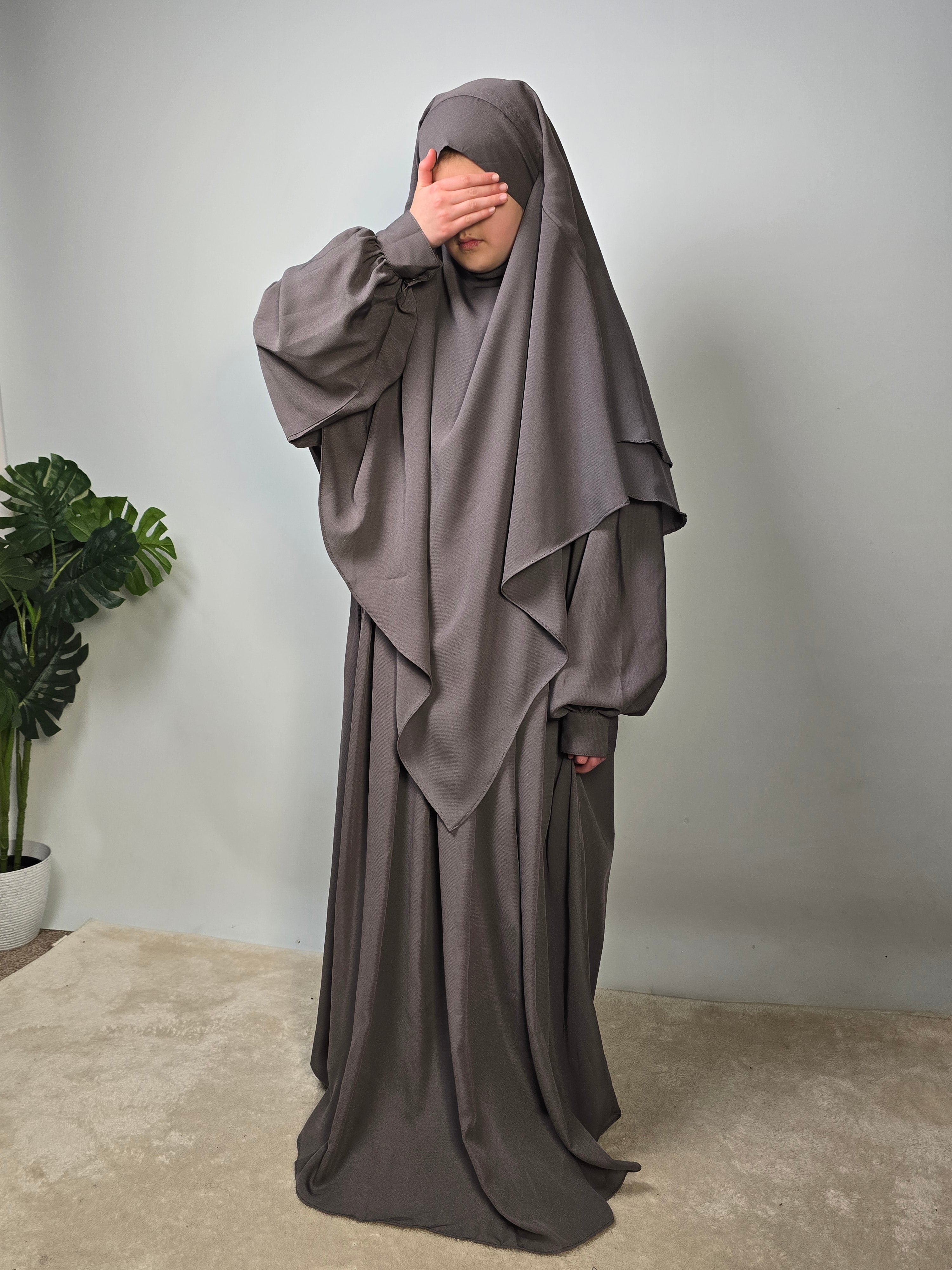 Abaya &amp; Hijab Set Girls - Maha