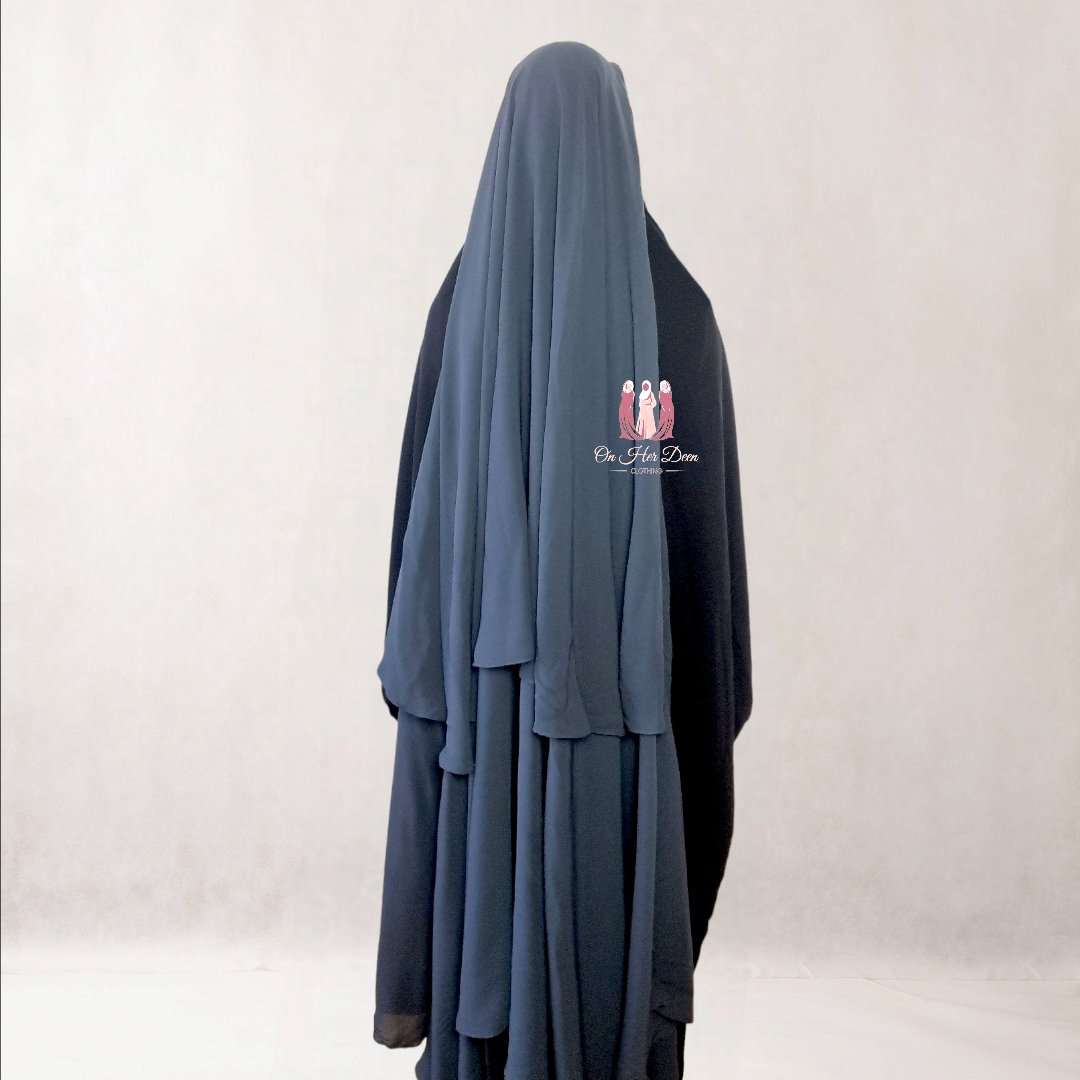 Long layer Niqab  OnHerDeen
