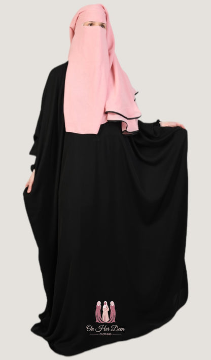 Black Abaya Dress OnHerDeen