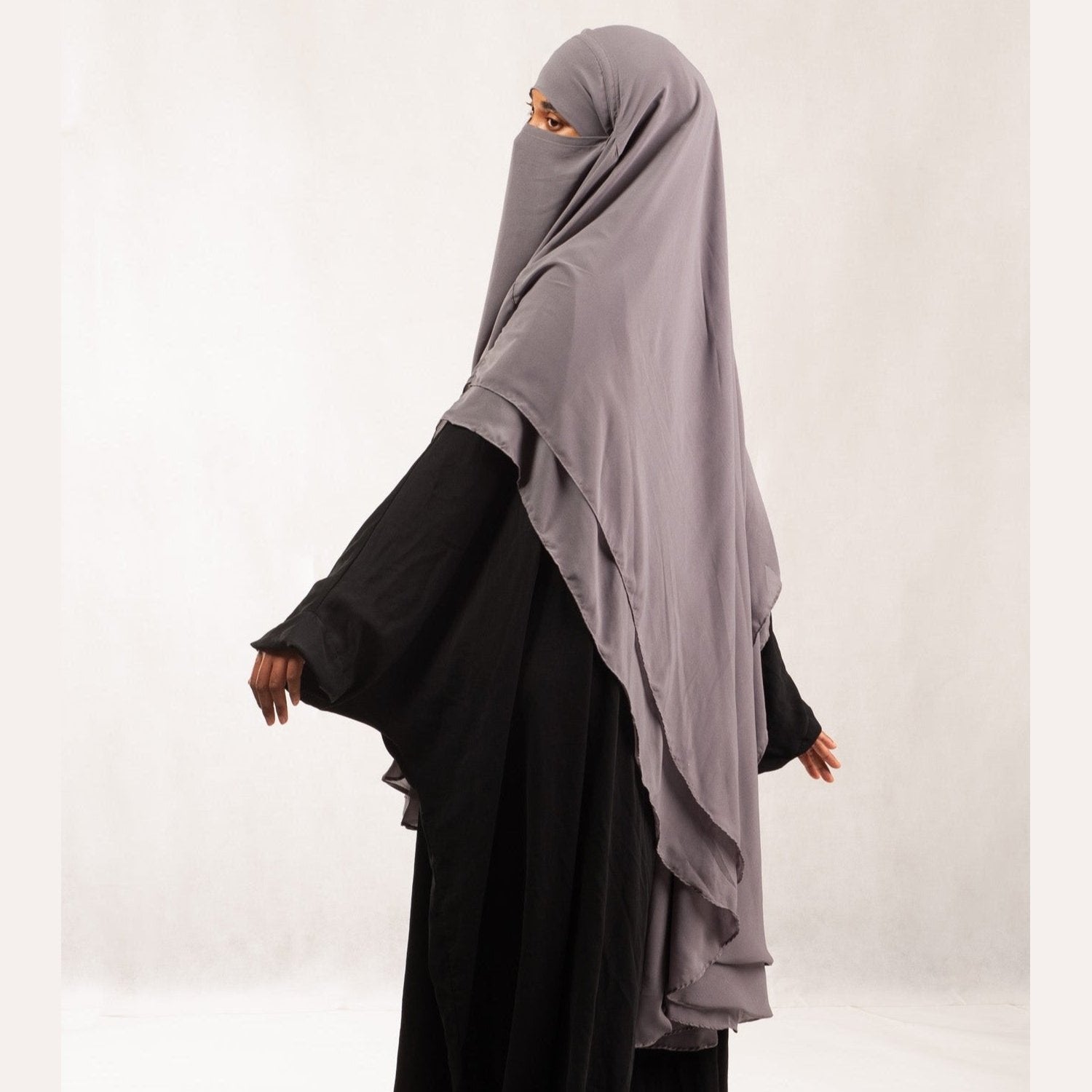 Midi 2 layer Khimar - OnHerDeen