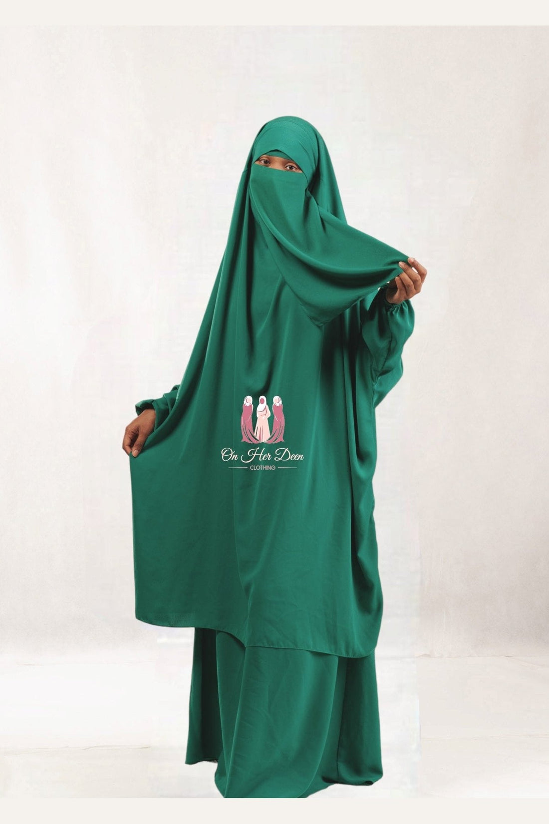 Matte Simple 2 piece Jilbab